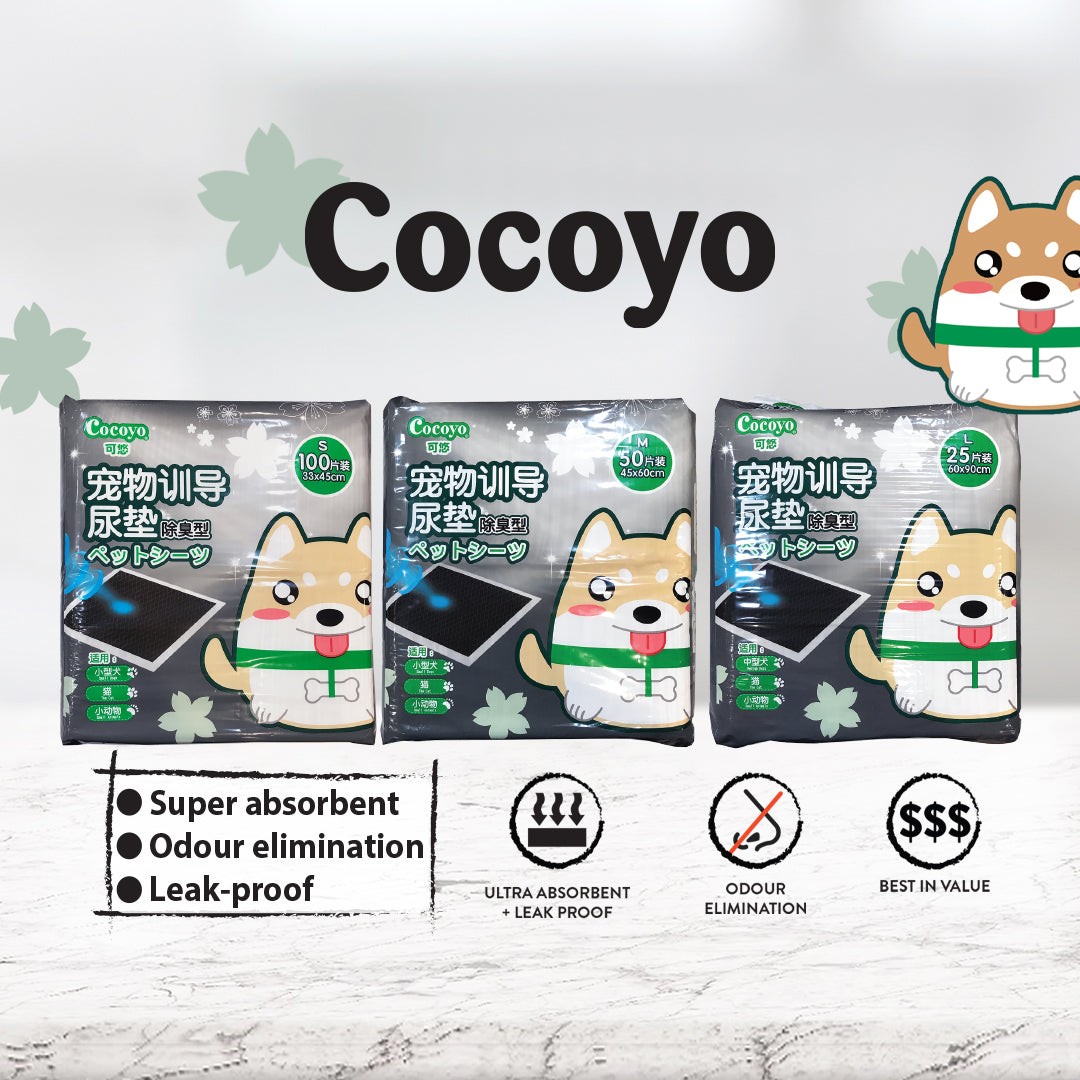 Cocoyo Charcoal Pee pad – Sniffingchows