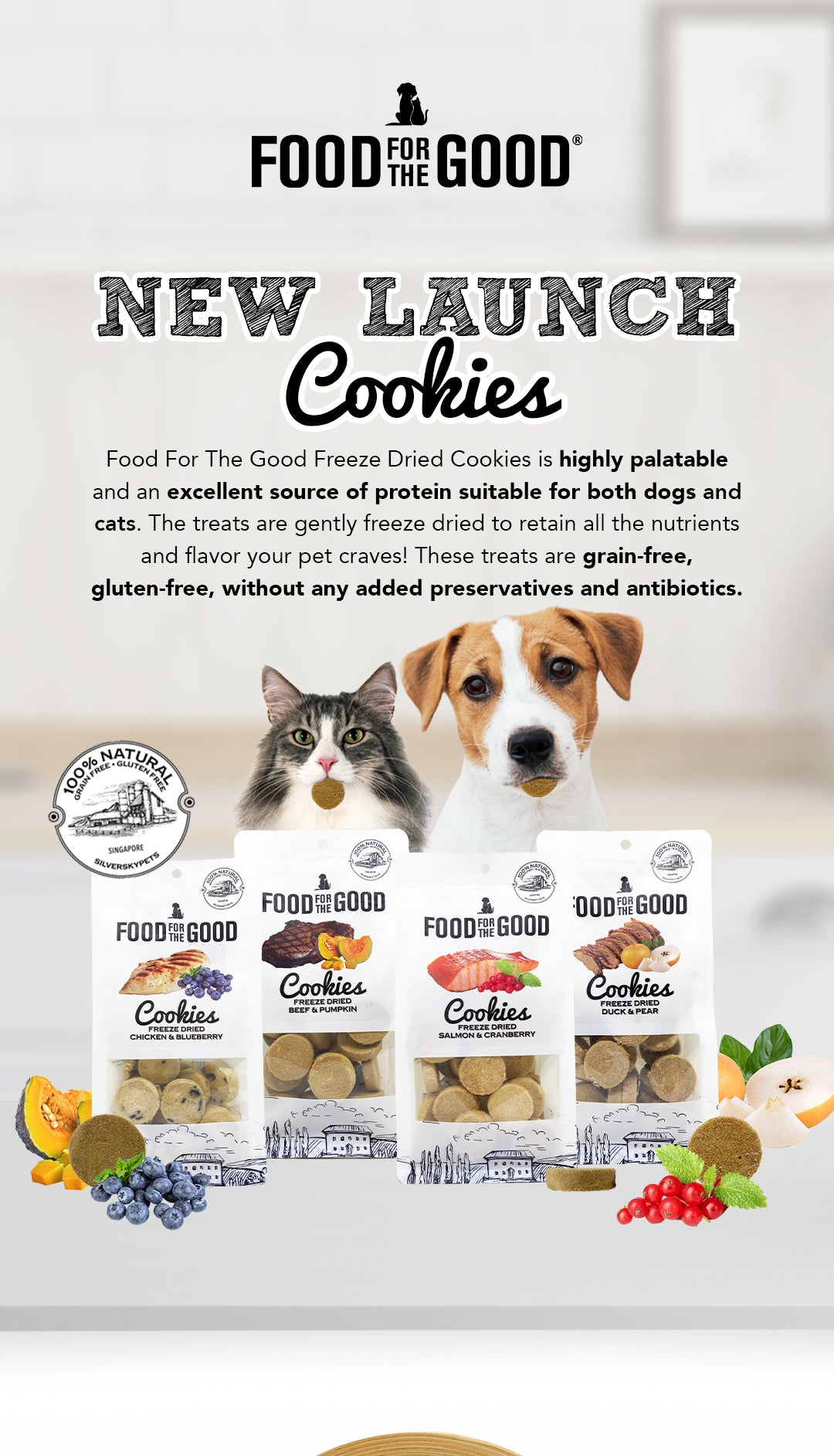 Food for the good Freeze Dried Cookies
