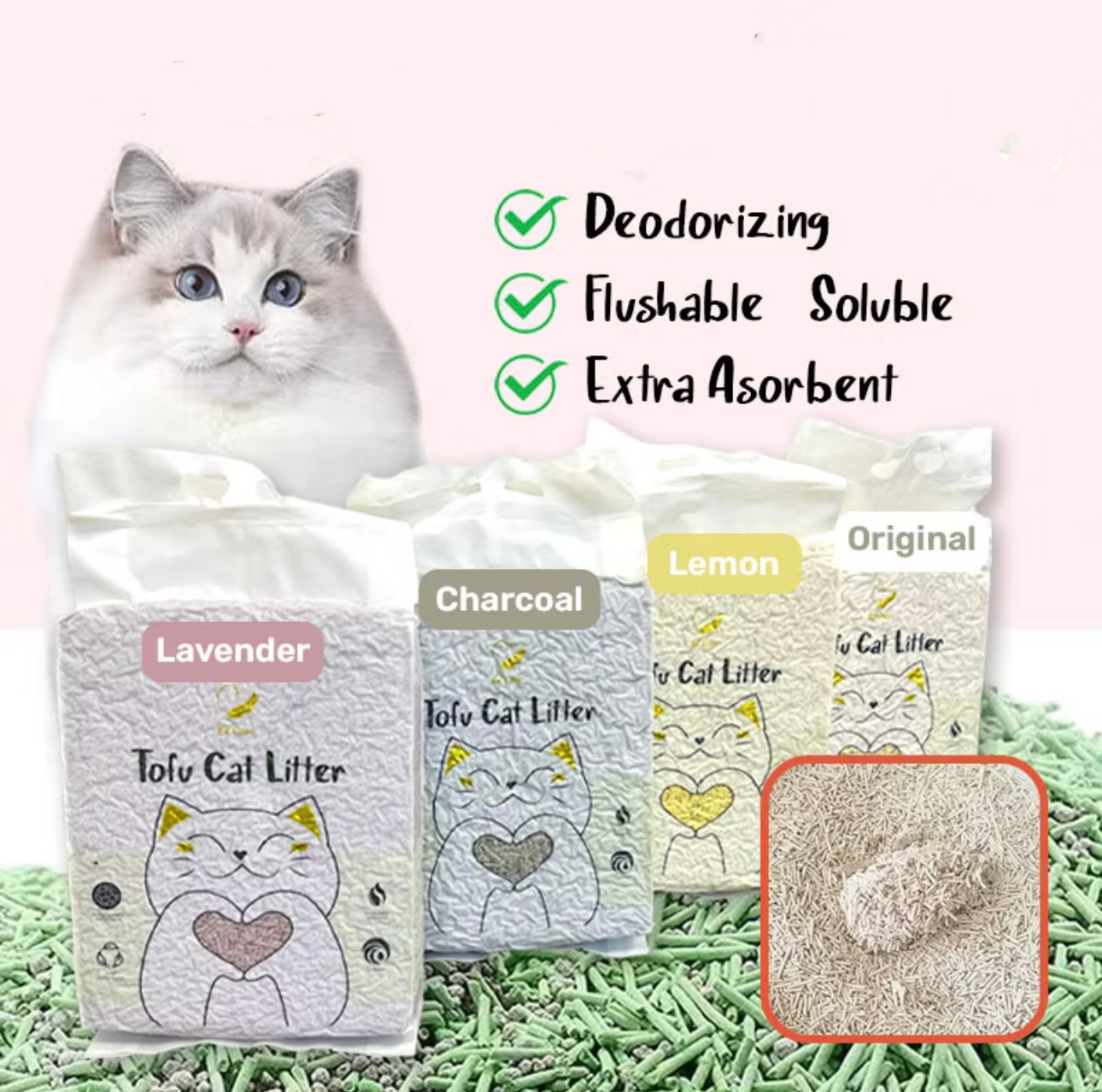 Tofu Cat Litter