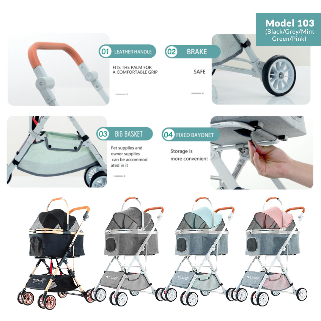 Image of BDNC Pet Stroller 103