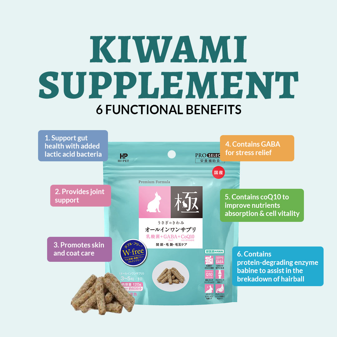 Hi-Pet Rabbit KIWAMI ALL-IN-ONE Supplement