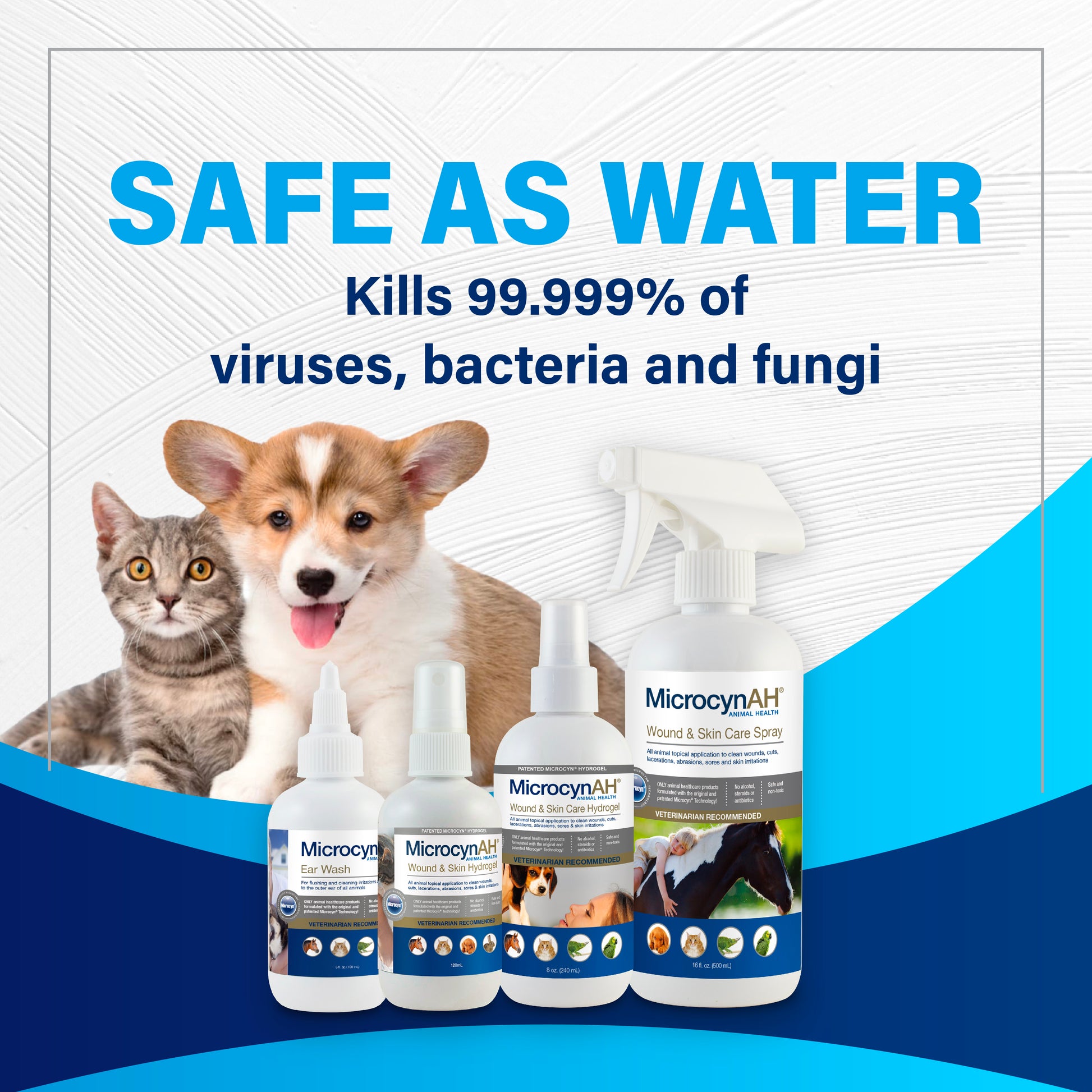 MicrocynAH Wound and Skin Care Hydrogel For Dogs & Cats