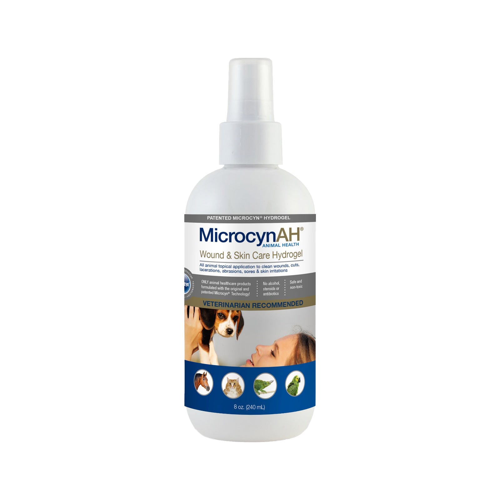 MicrocynAH Wound and Skin Care Hydrogel For Dogs & Cats