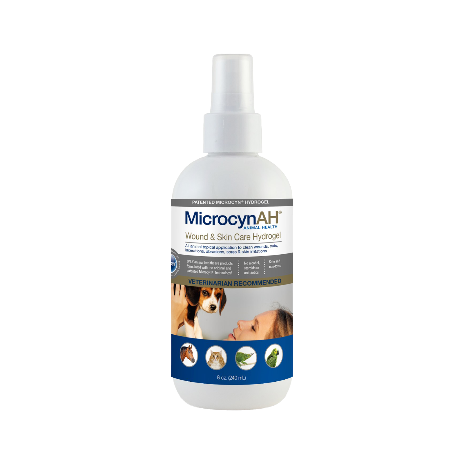MicrocynAH Wound and Skin Care Hydrogel For Dogs & Cats
